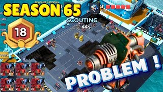 Warships Season 65  5 ER Unlocked Attack Problem   Boom Beach Gameplay [upl. by Murrell329]