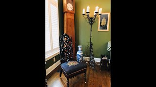 130 Year Old Victorian Chair Restoration [upl. by Annaiuq]