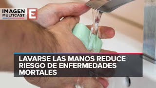 Correcto lavado de manos salva vidas IMSS [upl. by Anirhtak810]