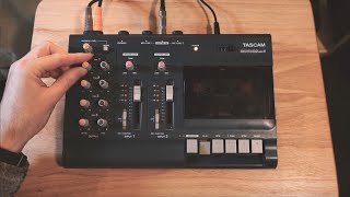 Using the Tascam Portastudio Porta02 as an Instrument [upl. by Ahsrop427]