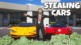 Selling Cars Then Stealing Them Back GTA 5 RP [upl. by Ailisab]