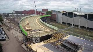 Timelapse Busbrug Zwolle [upl. by Munson]