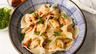 Easy amp Scrumptious Shrimp Wontons [upl. by Annerol679]