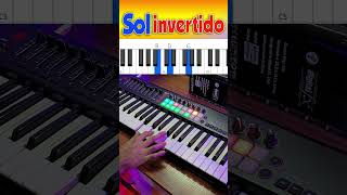 Como hacer el Acorde de Sol invertido en piano [upl. by Aisinoid]