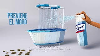 LYSOL  Descubre formas de cómo utilizar Lysol 2018 [upl. by Olinde828]