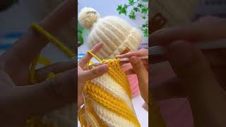 かぎ針編みの帽子のチュートリアル 크로 셰 뜨개질 모자 튜토리얼 Tığ İşi Şapka Eğitimi Crochet Hat Tutorial かぎ針編み 뜨개질 tricô [upl. by Etteloc]