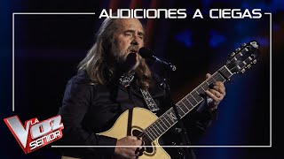 Joaquín Ascón canta Aunque tú no lo sepas  Audiciones a ciegas  La Voz Senior Antena 3 2020 [upl. by Yarg947]