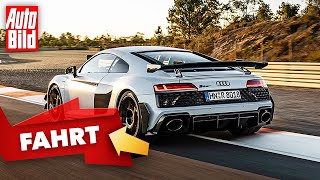 Audi R8 GT 2022  Kann der neue R8 GT auf der Rennstrecke überzeugen  Test mit Guido Naumann [upl. by Atikin]