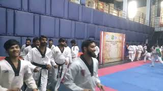 taekwondo poomsae amp kyorugi course lahore 2024 part 2024 taekwondo tkd [upl. by Nandor]