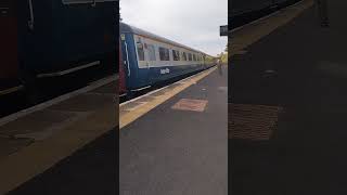 Cumbrian mountain express at Kirkby Stephen cause of delays on line [upl. by Enelrats]