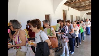 Comida solidaria organizada por Cáritas Diocesana Ciudad Rodrigo [upl. by Blumenfeld668]