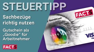 50€Monat Sachbezug steuerfrei vom Arbeitgeber die Möglichkeiten [upl. by Illac]