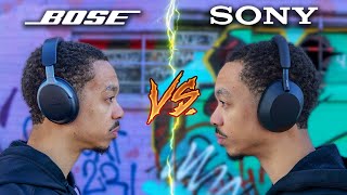 Bose Quietcomfort Ultra Headphones VS Sony WH1000XM5  New ANC KING [upl. by Aziar]