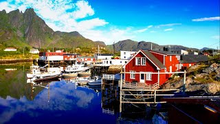 Lofoten Islands  Norway by Drone  DJI Mavic Air [upl. by Ainelec]