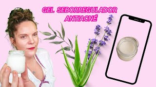 Tutorial de como hacer GEL SEBORREGULADOR y ANTIACNÉ simple 🧴😍 [upl. by Hu]