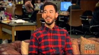 Linkin Parks Mike Shinoda amp Wife Anna  HuffPost Live LPCoalition [upl. by Norrahc]