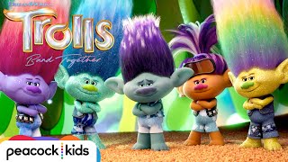 THE NSYNC SCENE from Trolls Band Together quotBetter Placequot Credits Sequence  TROLLS BAND TOGETHER [upl. by Earvin]