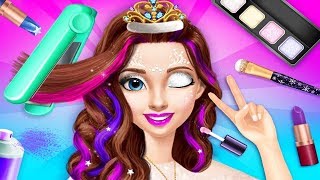 Fun Girl Care Kids Game  Princess Gloria Makeup Salon  Frozen Beauty Makeover Games For Girls [upl. by Bunting]