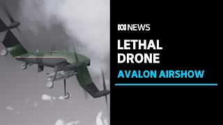 New drone unveiled at Avalon Air Show  ABC News [upl. by Hahnke]