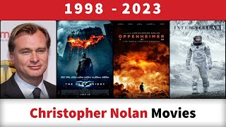 Christopher Nolan Movies 19982023 [upl. by Zelma]