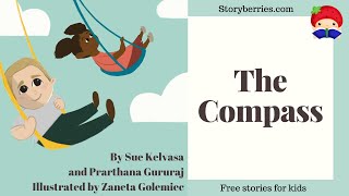 THE COMPASS 🍓 Read along animated picture book with English subtitles 🍓 Storyberriescom [upl. by Margot]