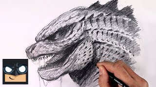 How To Draw Godzilla  Sketch Masterclass 6 [upl. by Grider899]