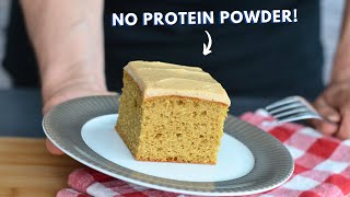 High Protein Cake You Can Eat for Breakfast or After Your Workout [upl. by Seugirdor59]