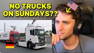 American reacts to Strange differences Driving in Germany VS USA [upl. by Cod]