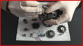 Shimano XT Derailleur Full Service Tutorial ⚒️ RDM8000 [upl. by Yblek388]