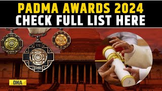 Padma Awards 2024 Check Full List Of Padma Shri Awardees For The Year Of 2024 [upl. by Robma]