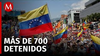 Continúan las protestas en Venezuela tras los resultados electorales [upl. by Fonzie]