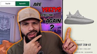 Yeezys Reselling Again Adidas Yeezy Boost 350 V2 Steel Grey Release Info [upl. by Dong716]