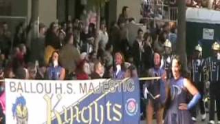 Frank W Ballou Majestic Marching Knights at the 2009 Rose Parade [upl. by Otrebile939]