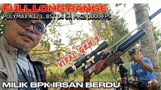 VIRAL GEN 2POLYMAX A12 LBST 14 GR MK21000 FPSFULL LONG RANGE MILIK BPK IRSAN BERDUNGERI [upl. by Suidualc]