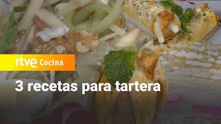 3 recetas para tartera de Sergio Fernández  Saber Vivir  RTVE Cocina [upl. by Aurthur193]