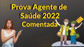 Prova Agente de Saúde 2022 Completa😱😍ACS [upl. by Garap822]