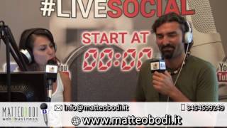 MATTEO BODI WEB AGENCY livesocial [upl. by Ardnac]