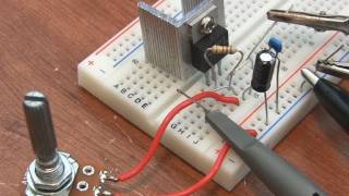 LM317 Adjustable Voltage Regulator Tutorial [upl. by Etnuahs]