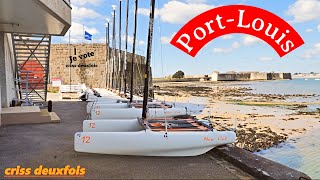 Bateaux  Rade de Lorient  PortLouis  Embarcadère  La Pointe  Morbihan  Bretagne Sud  France [upl. by Rosenwald768]