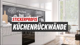 Küchenrückwände von Stickerprofis Unterschiede zwischen Premium und Pro Version [upl. by Kamat957]