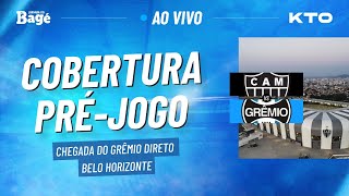 AO VIVO  CHEGADA DO GRÊMIO  DIRETO DE BELO HORIZONTE [upl. by Blinny]