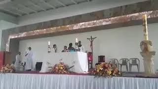 Mujer tira Hostias Consagradas  Mira la reacción del sacerdote [upl. by Neerhtak]