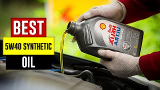 Top 5 Best 5w40 Synthetic Oil Review in 2023 [upl. by Merell]