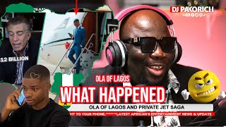 OLA OF LAGOS AND PRIVATE JET SAGA  GHANA REACTION [upl. by Idyak]