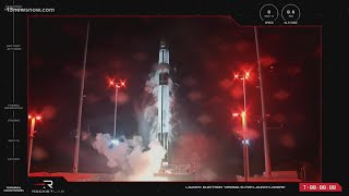 Latest rocket launches successfully from Wallops Island [upl. by Coke]