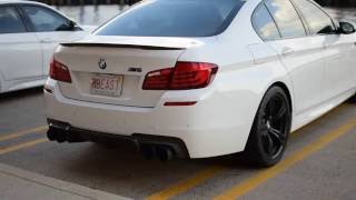 F10 M5 Eisenmann full race exhaust [upl. by Patrica]