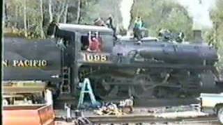 Rail Tours Inc CP 1098 Test Fire Sept1996 [upl. by Lecram]