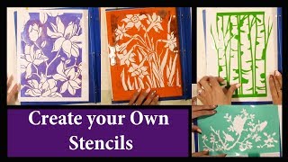 How to Create Your Own Stencils [upl. by Ylrehc615]