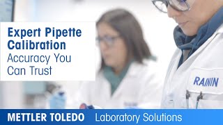 ISO Accredited Pipette Service Worldwide  METTLER TOLEDO  Rainin Pipette Calibration [upl. by Ahsieka]