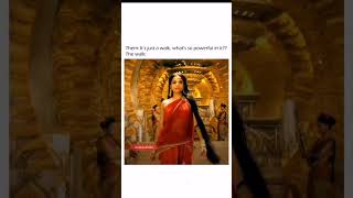 Yagyasaini Draupadi walks । Star plus mahabharat । Pooja Sharma। shorts [upl. by Sirromaj]